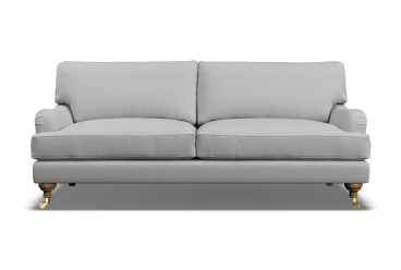 The Croft, A timeless design inspired by the traditional English Howard sofa, caster feet.